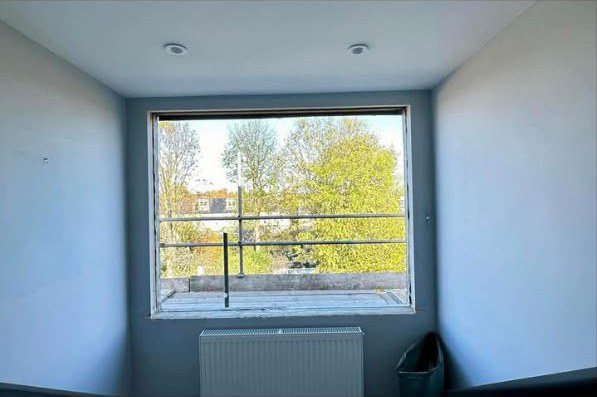 Restored windows in a period property